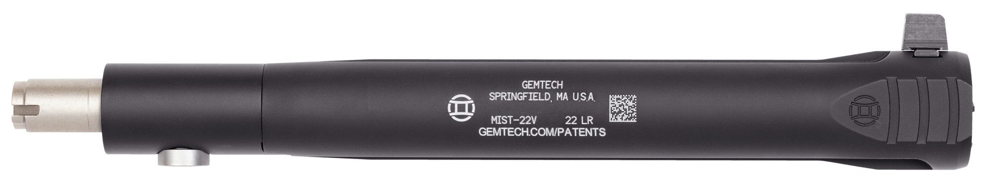 Gemtech Mist-22V .22 LR 3" Barrel Integrally Suppressed for S&W Victory