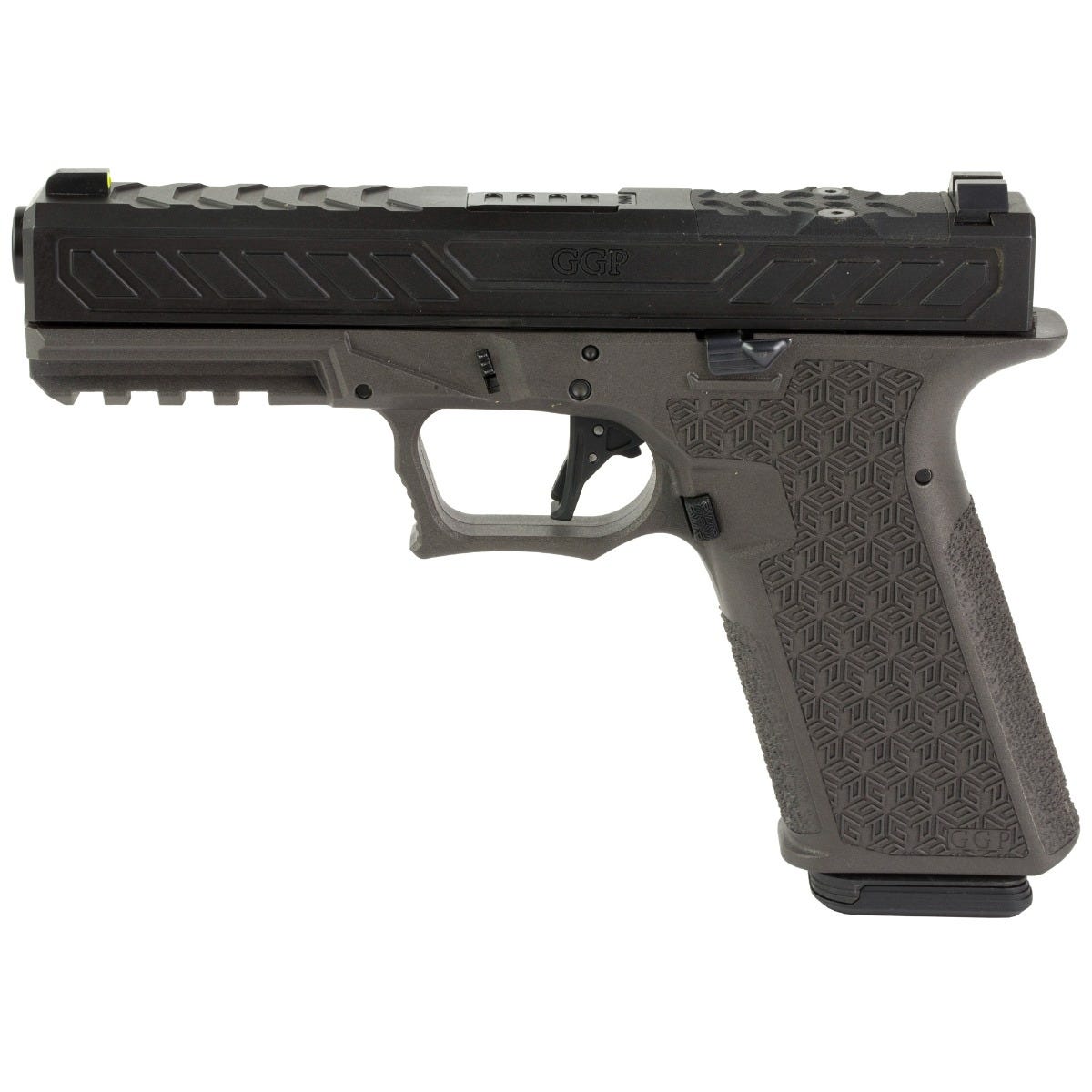 Grey Ghost Precision Combat Pistol Cobalt 9mm 4.48" Barrel 17-Rounds Polymer Optics Ready - Image 2