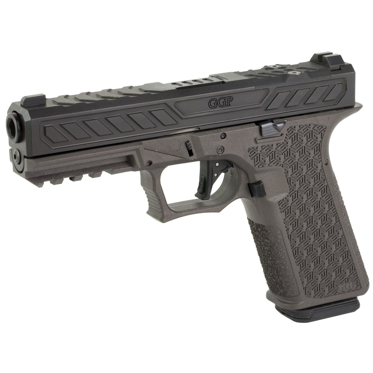 Grey Ghost Precision Combat Pistol Cobalt 9mm 4.48" Barrel 17-Rounds Polymer Optics Ready - Image 3
