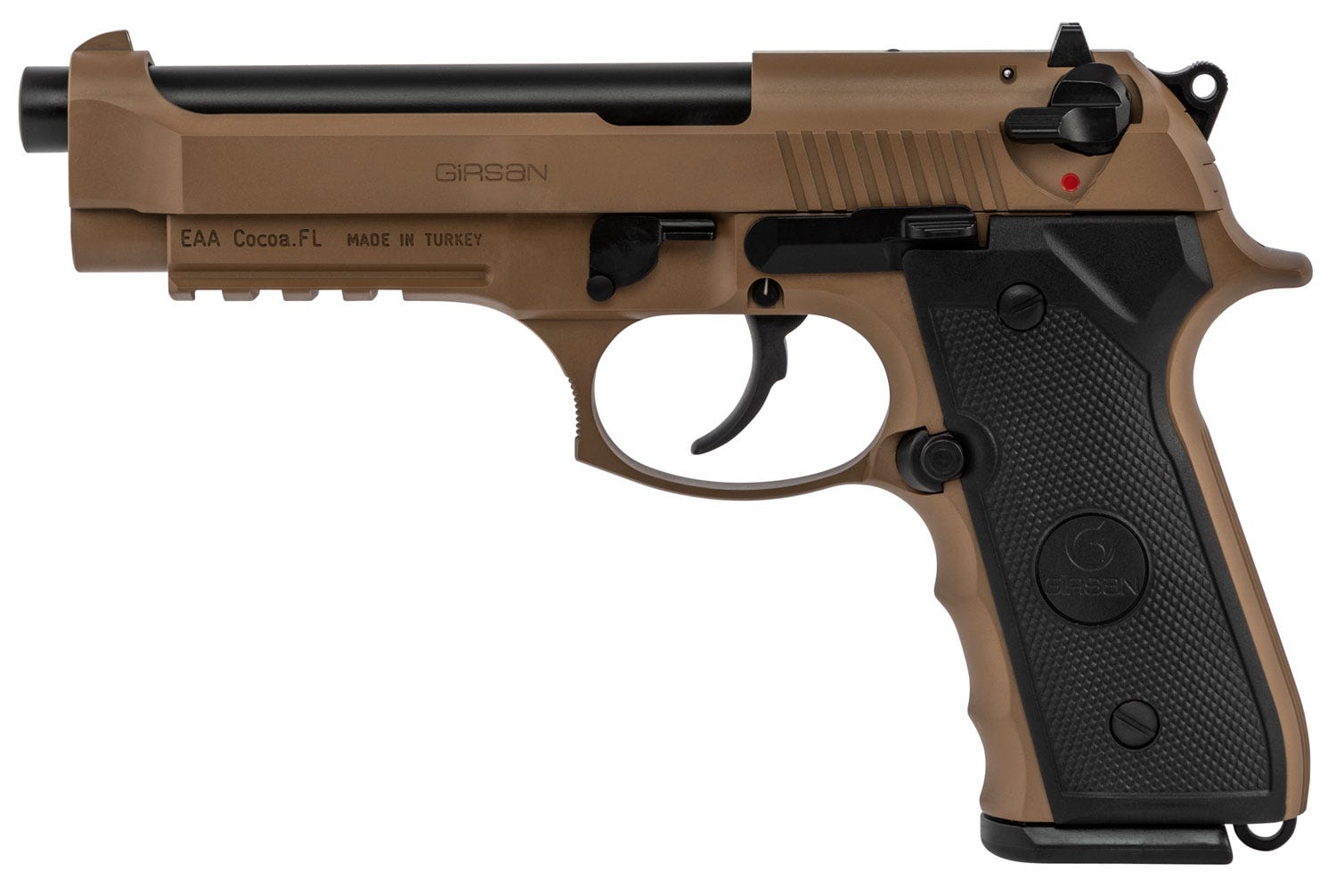 EAA Girsan Regard MC Flat Dark Earth 9mm 4.9" Barrel 18-Rounds - Image 2