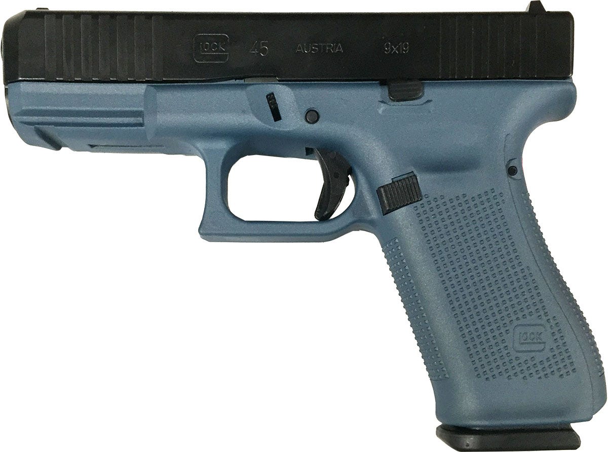 Glock 45 Gen 5 Blue Titanium 9mm 4.02" Barrel 17-Rounds