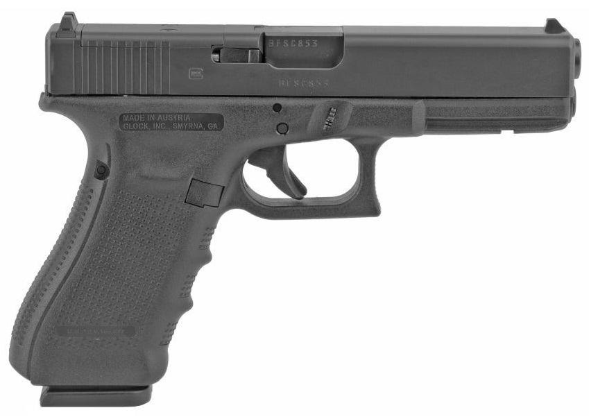Glock 17 Gen4 MOS 9mm 4.49" Barrel 17-Rounds