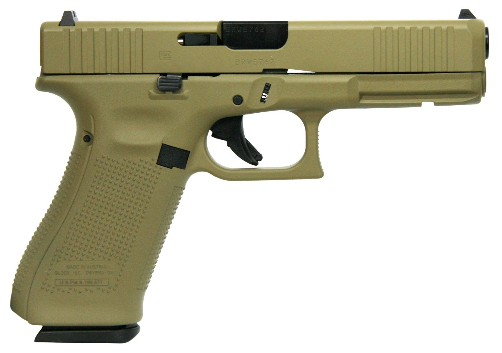 Glock 17 Gen5 Flat Dark Earth 9mm 4.49" Barrel 17-Rounds