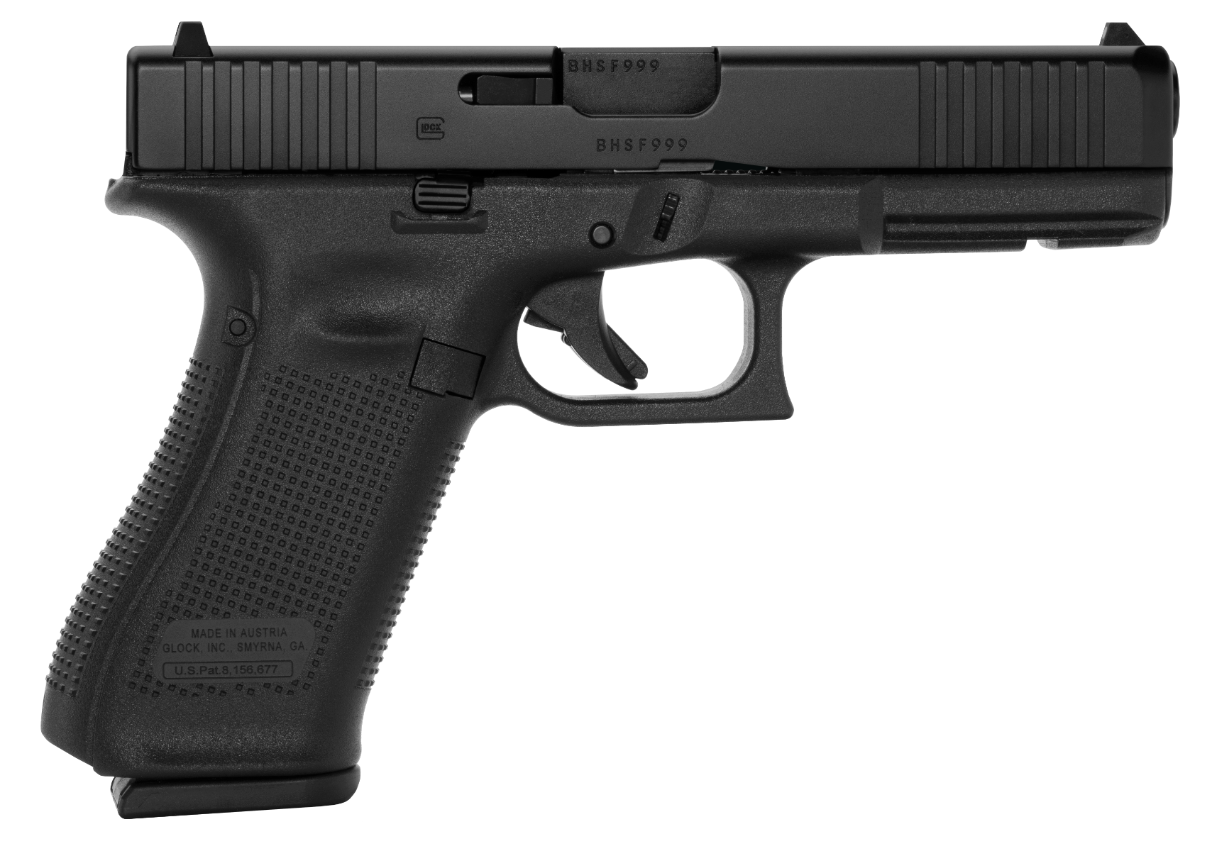 Glock 17 Gen 5 Full Size 9mm 4.49" Barrel 17-Rounds Includes 3 Magazines