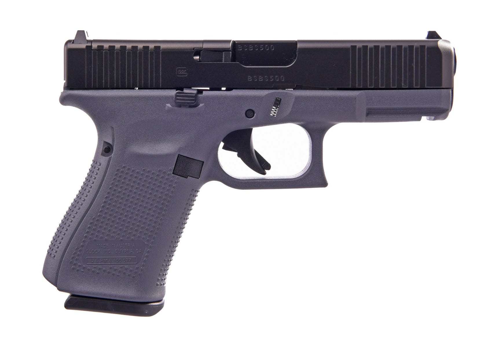 Glock 19 Gen 5 Gray 9mm 4.02" Barrel 10-Rounds
