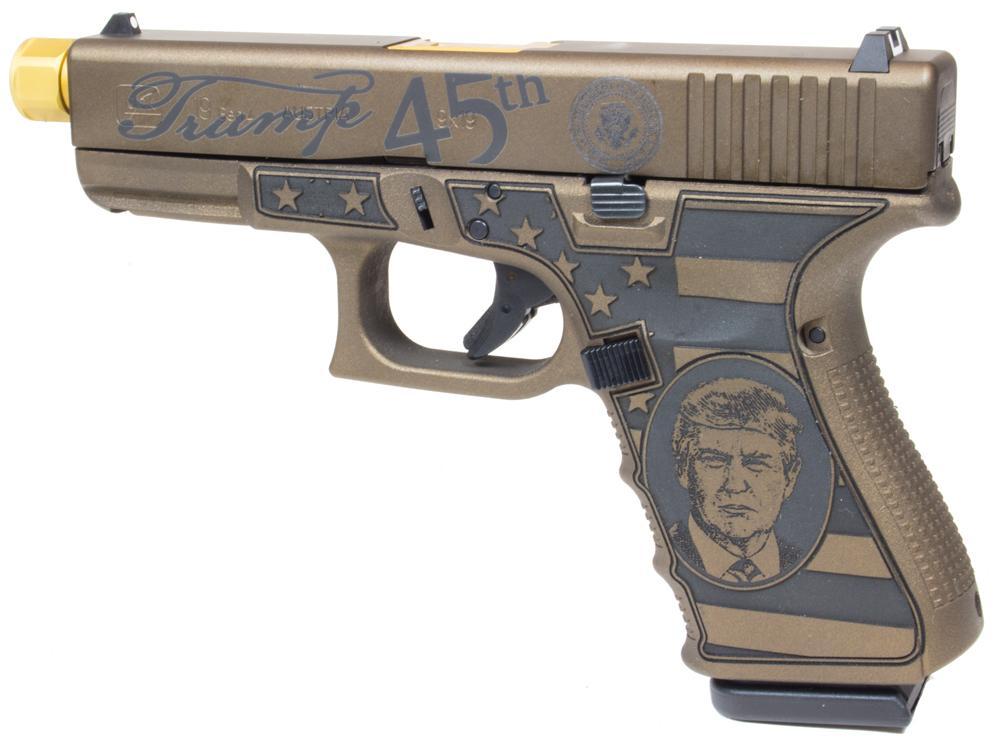 Glock 19 Gen3 Bronze 9mm 4.6" Barrel 15-Rounds Trump Edition - Image 2