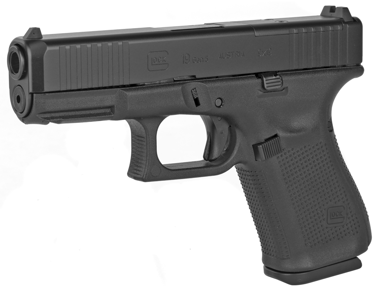 Glock 19 Gen5 MOS 9mm 4.02" Barrel 15-Rounds USA Made - Image 3