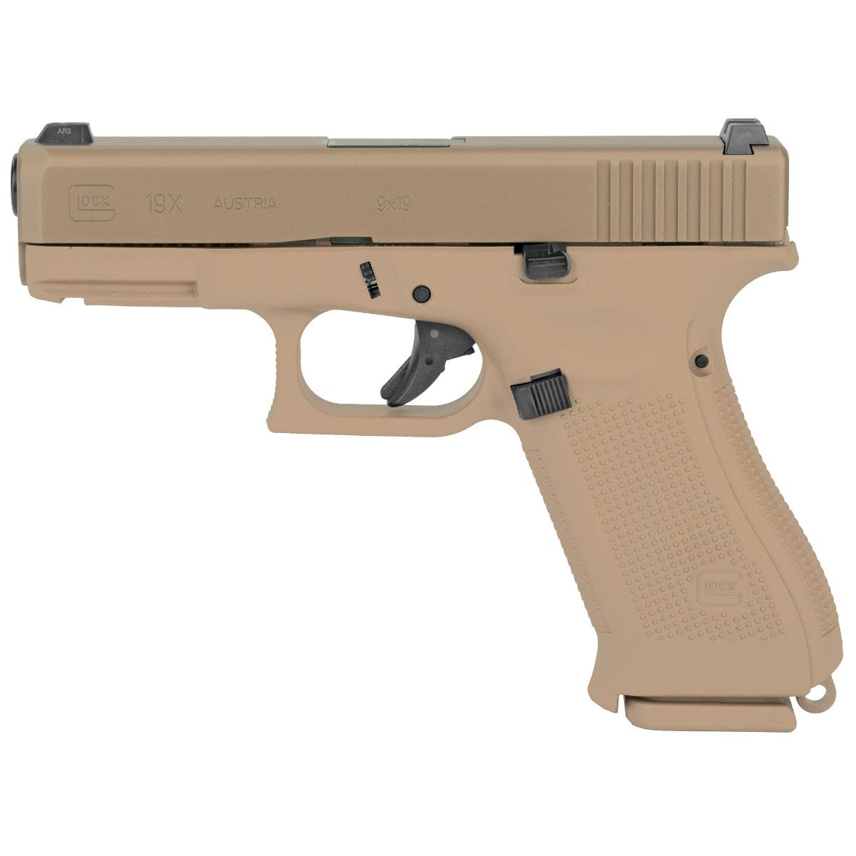 Glock 19X Flat Dark Earth 9mm 4.02-inch Barrel 10-Rounds - Image 2