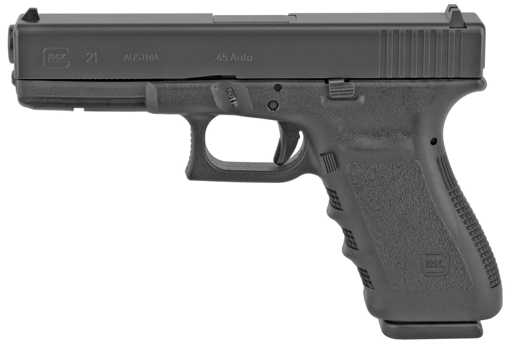 Glock 21SF Gen3 .45 ACP 4.61" Barrel 10-Rounds Fixed Sights - Image 2