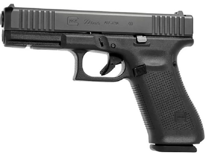Glock 22 Gen 5 .40S&W 4.49" Barrel 10-Rounds Interchangeable Backstraps