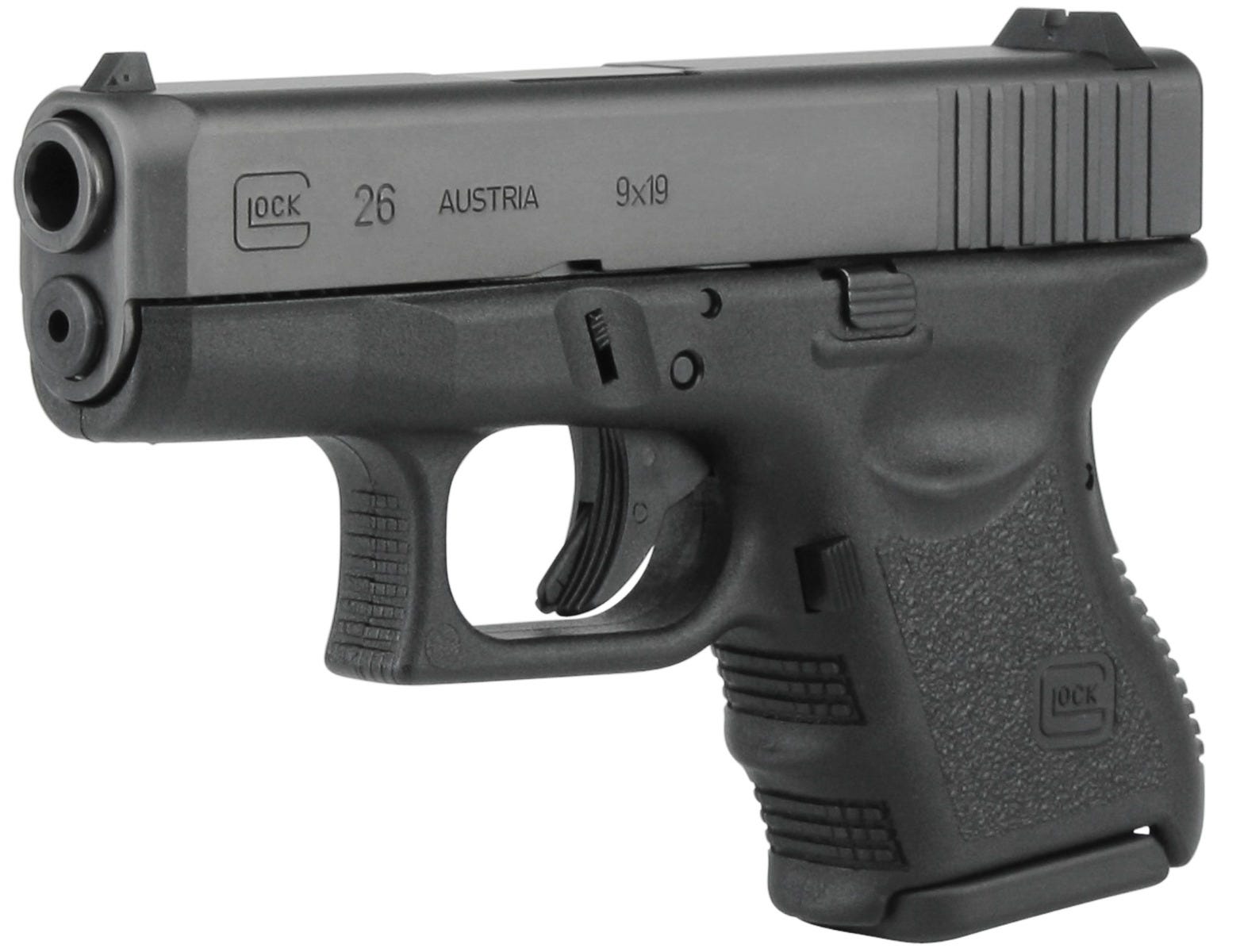 Glock 26 Gen3 9mm 3.46" Barrel 10-Rounds Rebuilt