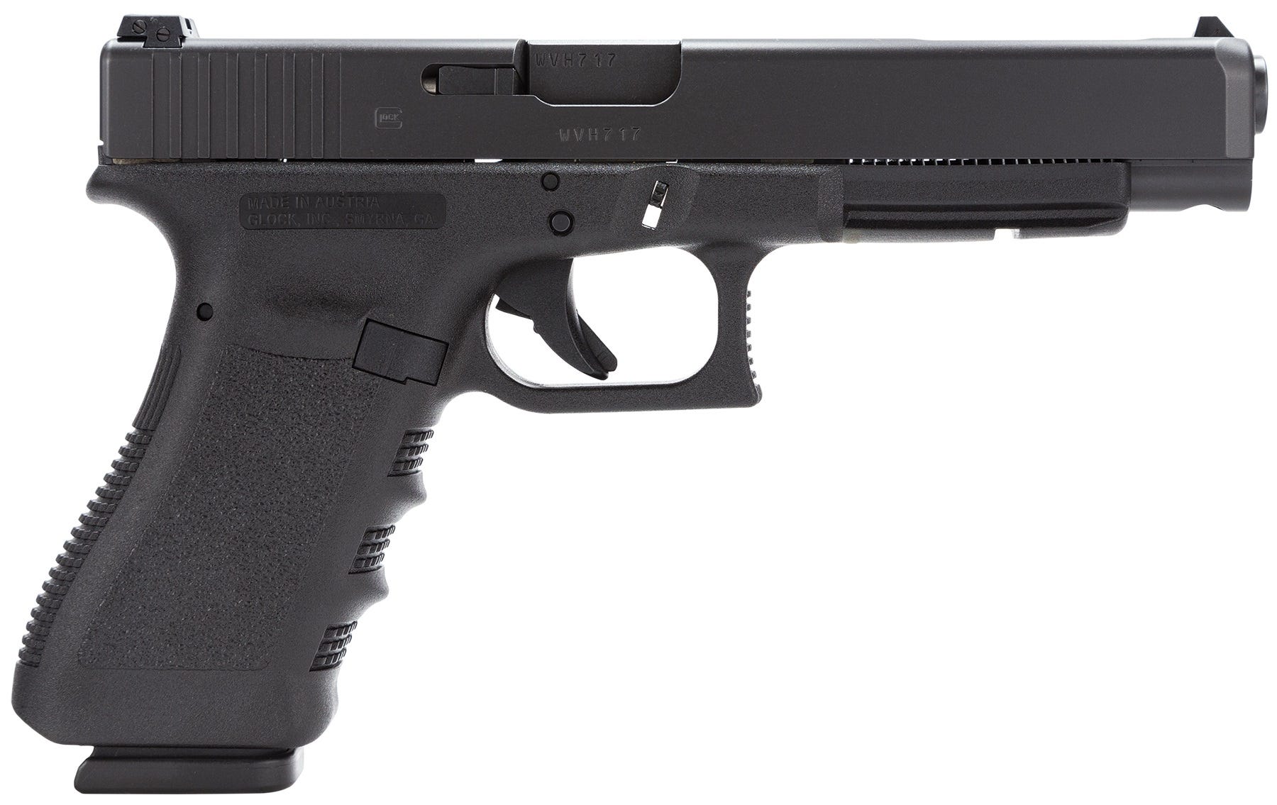 Glock 34 Gen3 9mm 5.31" Barrel 17-Rounds Adjustable Sights
