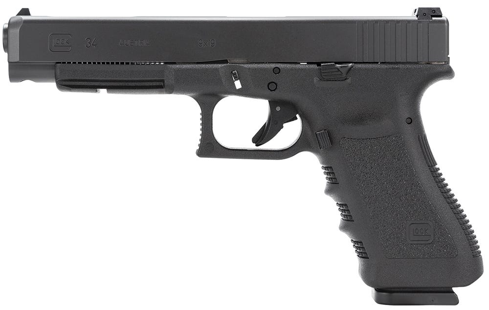 Glock 34 Gen3 9mm 5.31" Barrel 17-Rounds Adjustable Sights - Image 2