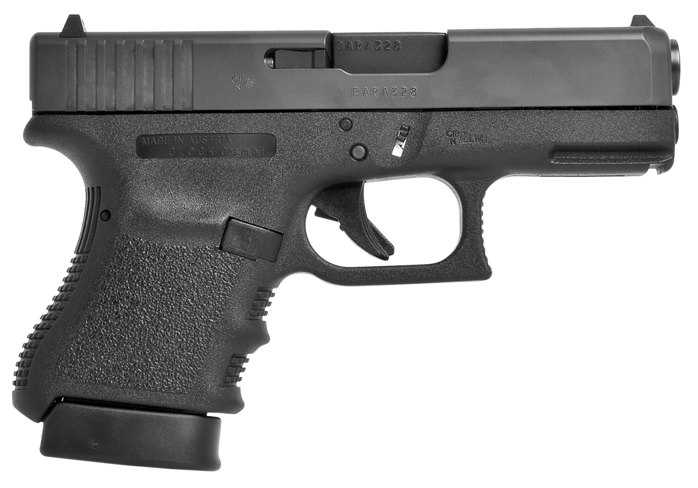 Glock 36 Gen3 .45 ACP 3.78" Barrel 6-Rounds USA Made