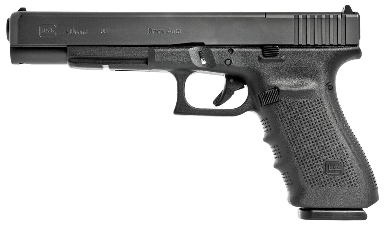 Glock 40 MOS Gen4 10mm 6.02" Barrel 15-Rounds Adjustable Sights - Image 2