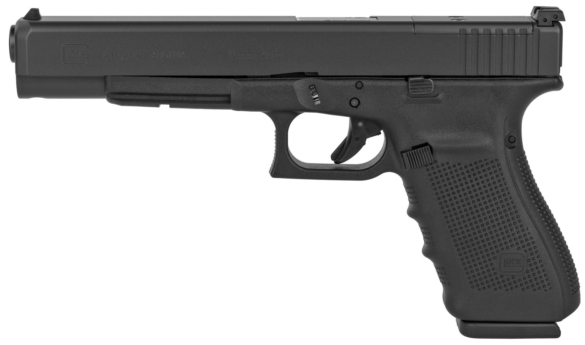 Glock 40 Gen4 MOS 10mm 6.02" Barrel 10-Rounds Adjustable Sights - Image 2