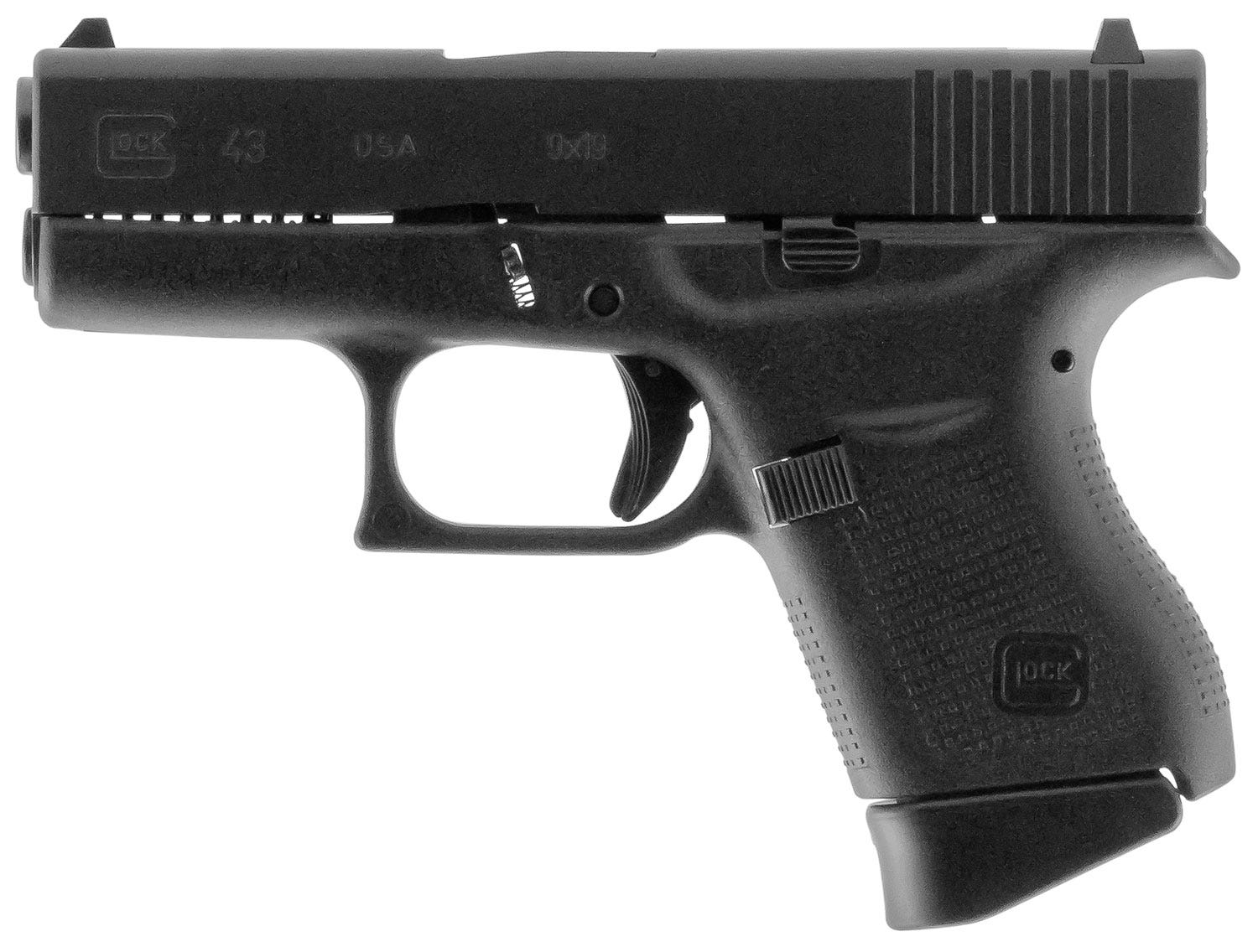 Glock 43 9mm 3.4" Barrel 6-Rounds Includes 2 Magazines - Image 2