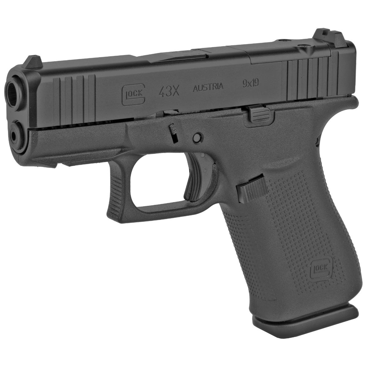 Glock 43X MOS 9mm 3.41" Barrel 10-Rounds Fixed Sights - Image 4