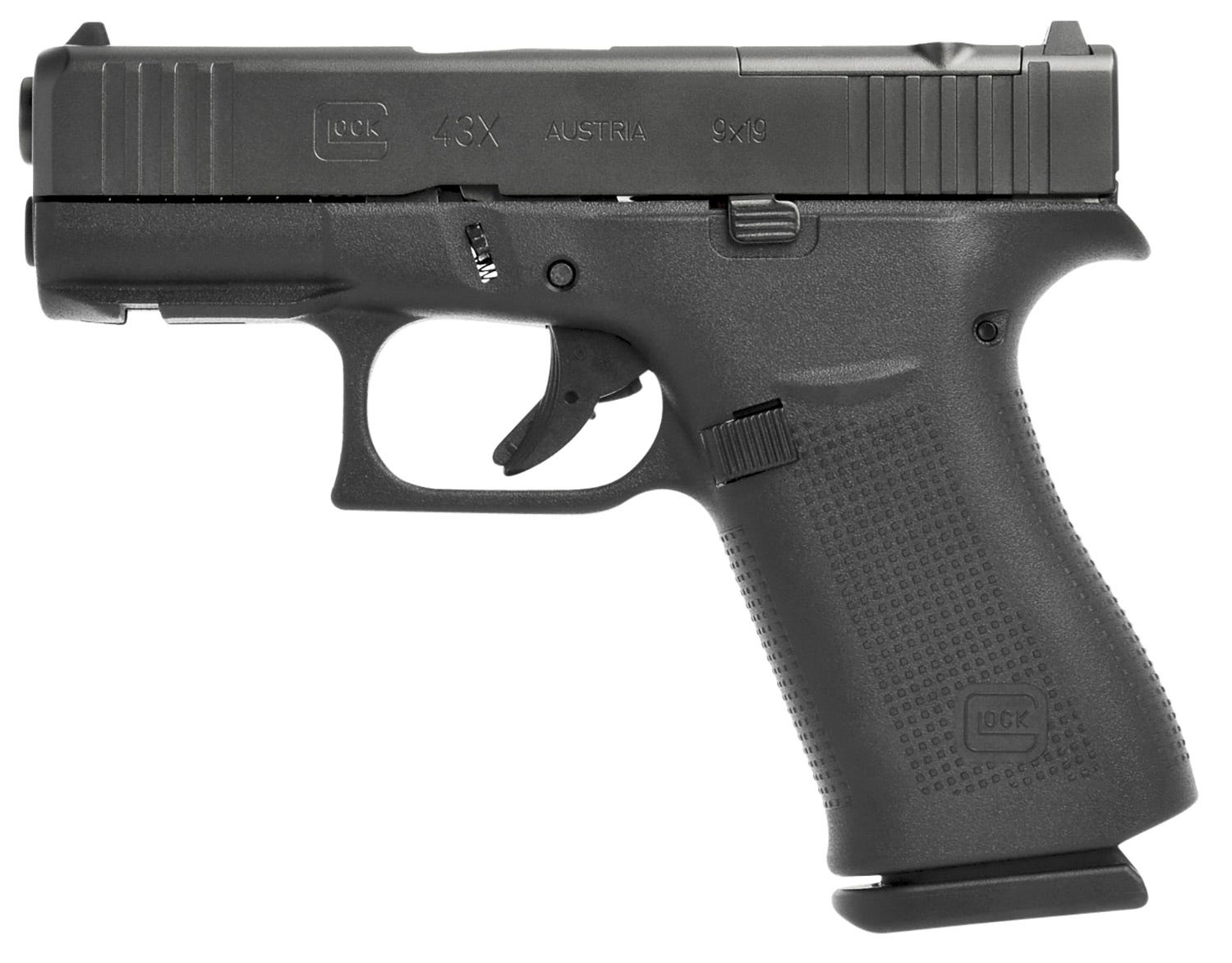 Glock 43X MOS 9mm 3.41" Barrel 10-Rounds Fixed Sights - Image 2
