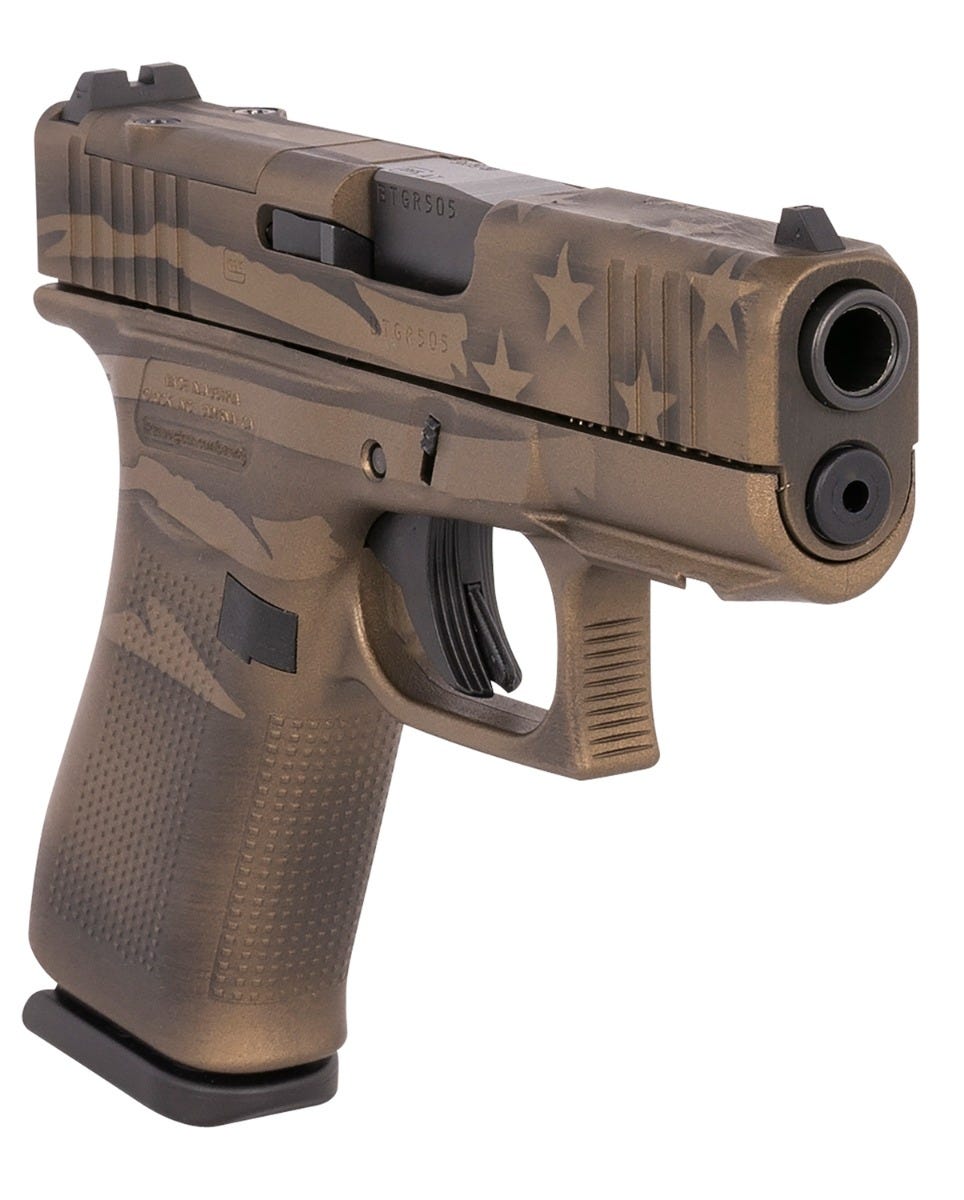 Glock 43X MOS Coyote Battleworn 9mm 3.41" Barrel 10-Rounds - Image 3