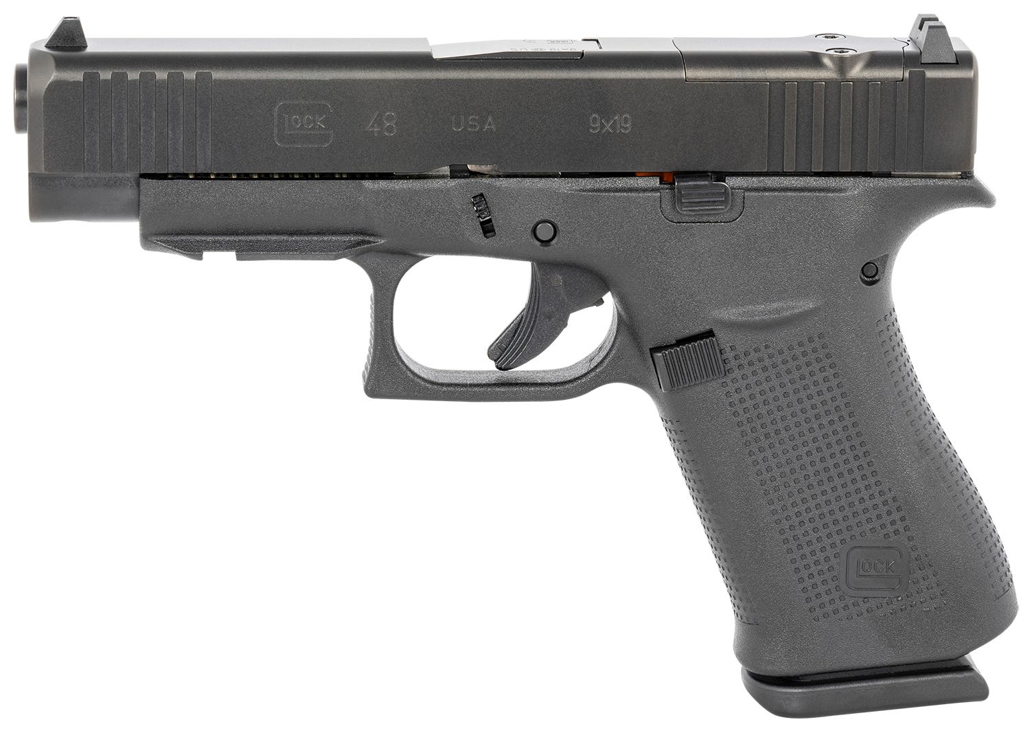 Glock 48 M.O.S Compact 9mm 4.17" Barrel 10-Rounds - Image 2