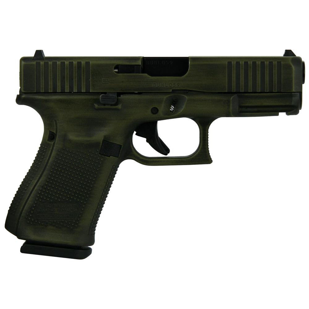Glock 19 Gen 5 Bazooka Green 9mm 4.02" Barrel 15-Rounds - Image 2