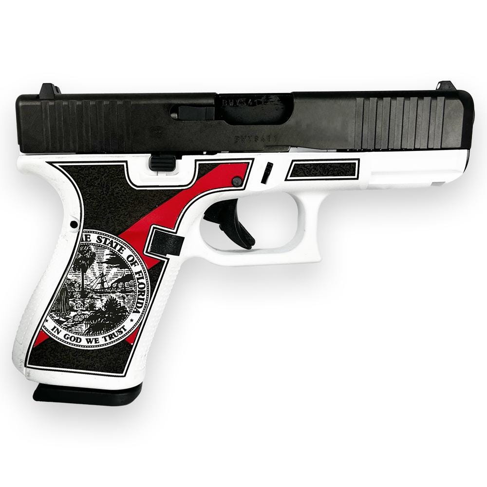 Glock 19 Gen5 "Florida White" 9mm 4.02" Barrel 10-Rounds - Image 2