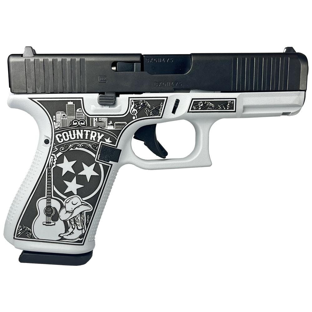 Glock 19 Gen5 "Tennessee-Navy Gray" 9mm 4.02" Barrel 15-Rounds - Image 2
