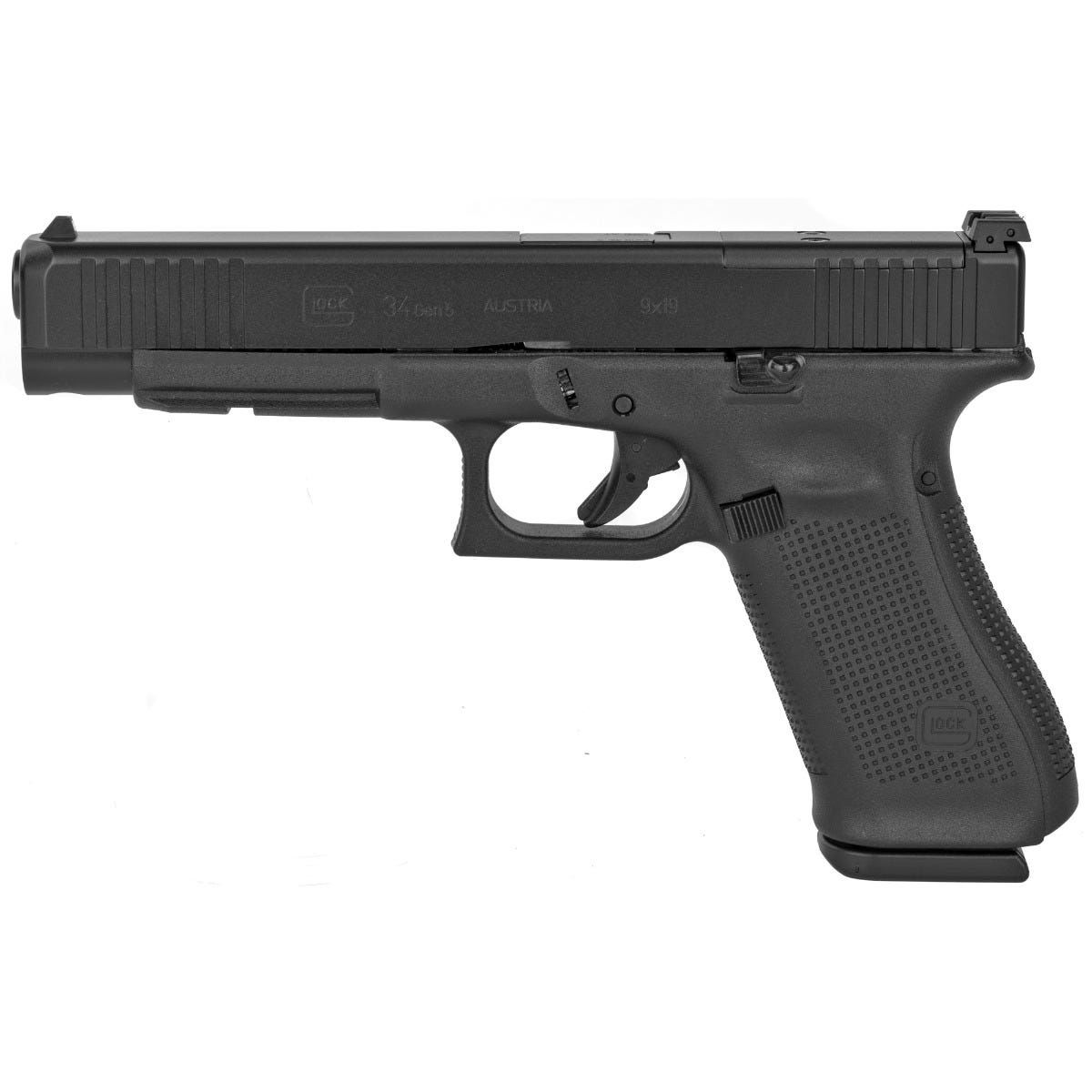 Glock 34 Gen 5 MOS 9mm 5.31" Barrel 17-Rounds 3 Mags