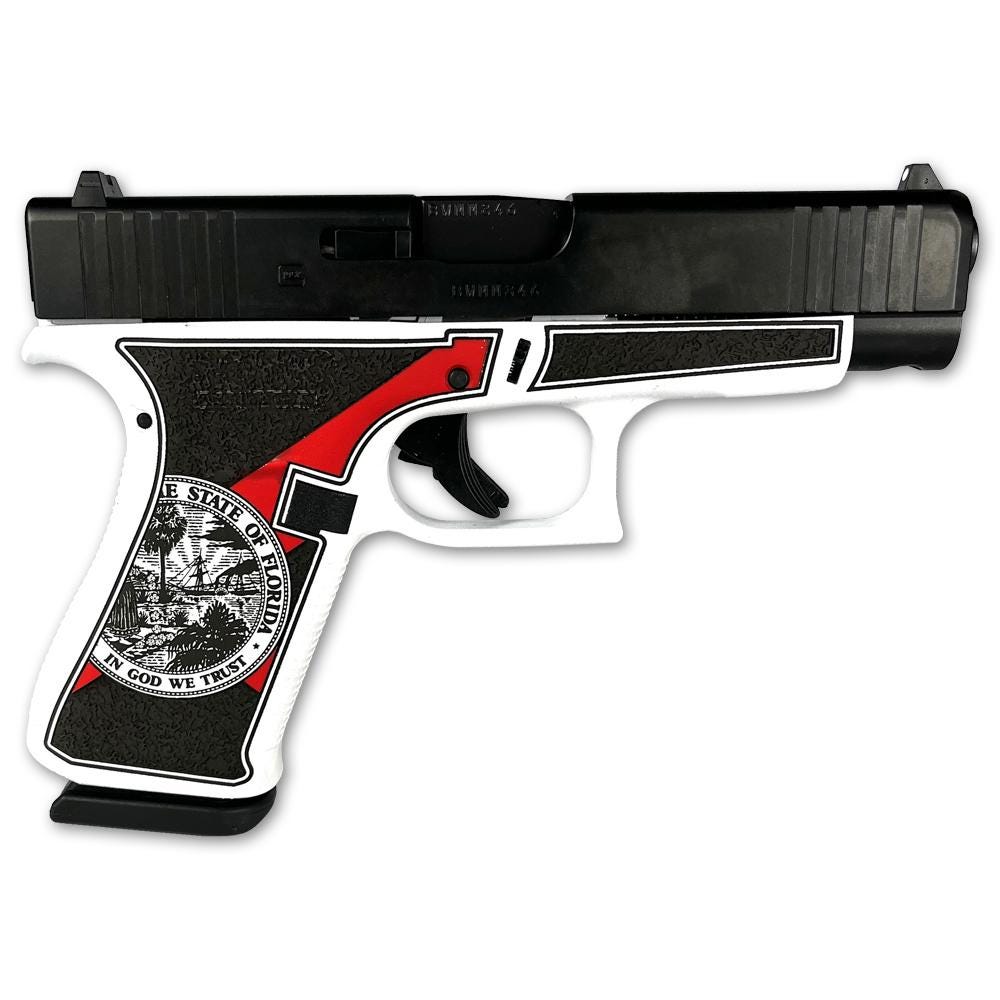 Glock 48 Custom "Florida White" 9mm 4.17" Barrel 10-Rounds - Image 2