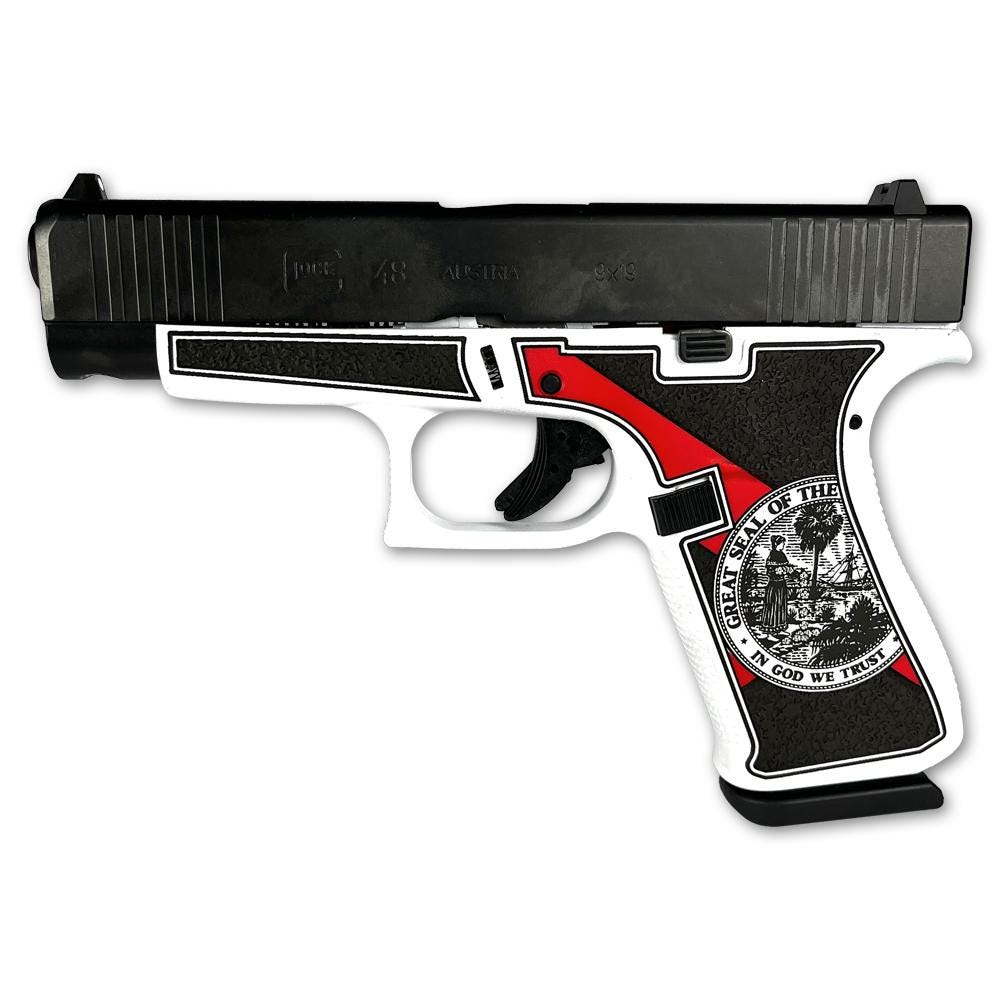 Glock 48 Custom "Florida White" 9mm 4.17" Barrel 10-Rounds - Image 3