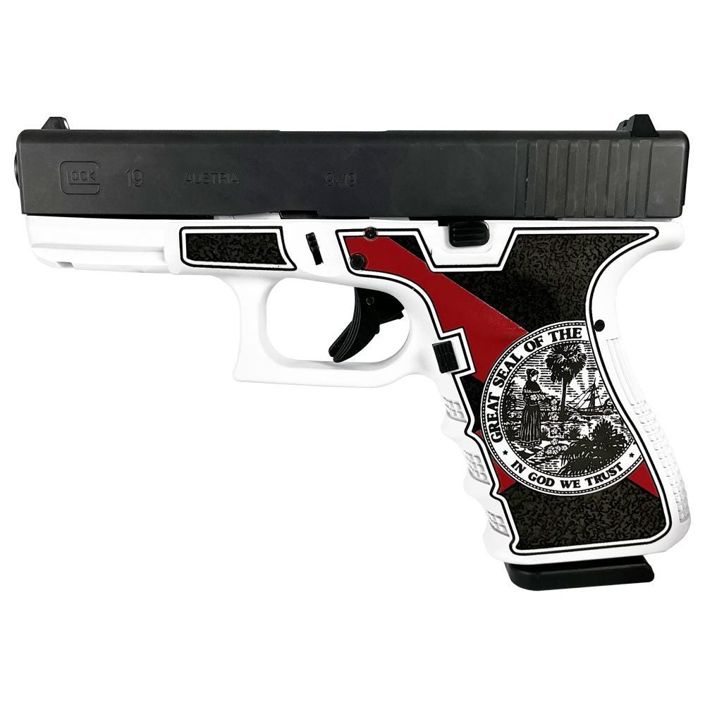 Glock 19 Gen 3 Custom "Florida White" 9mm 4.02" Barrel 15-Rounds - Image 3