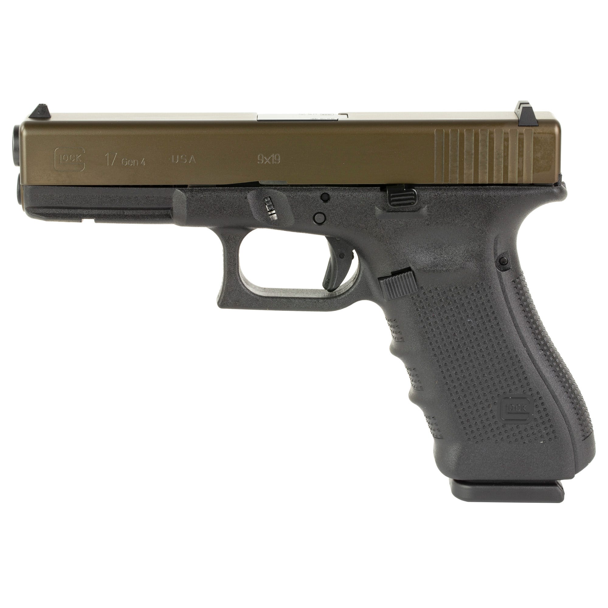 Glock 17 Gen4 Black / Bronze 9mm 4.49" Barrel 17-Rounds 3 Mags - Image 2