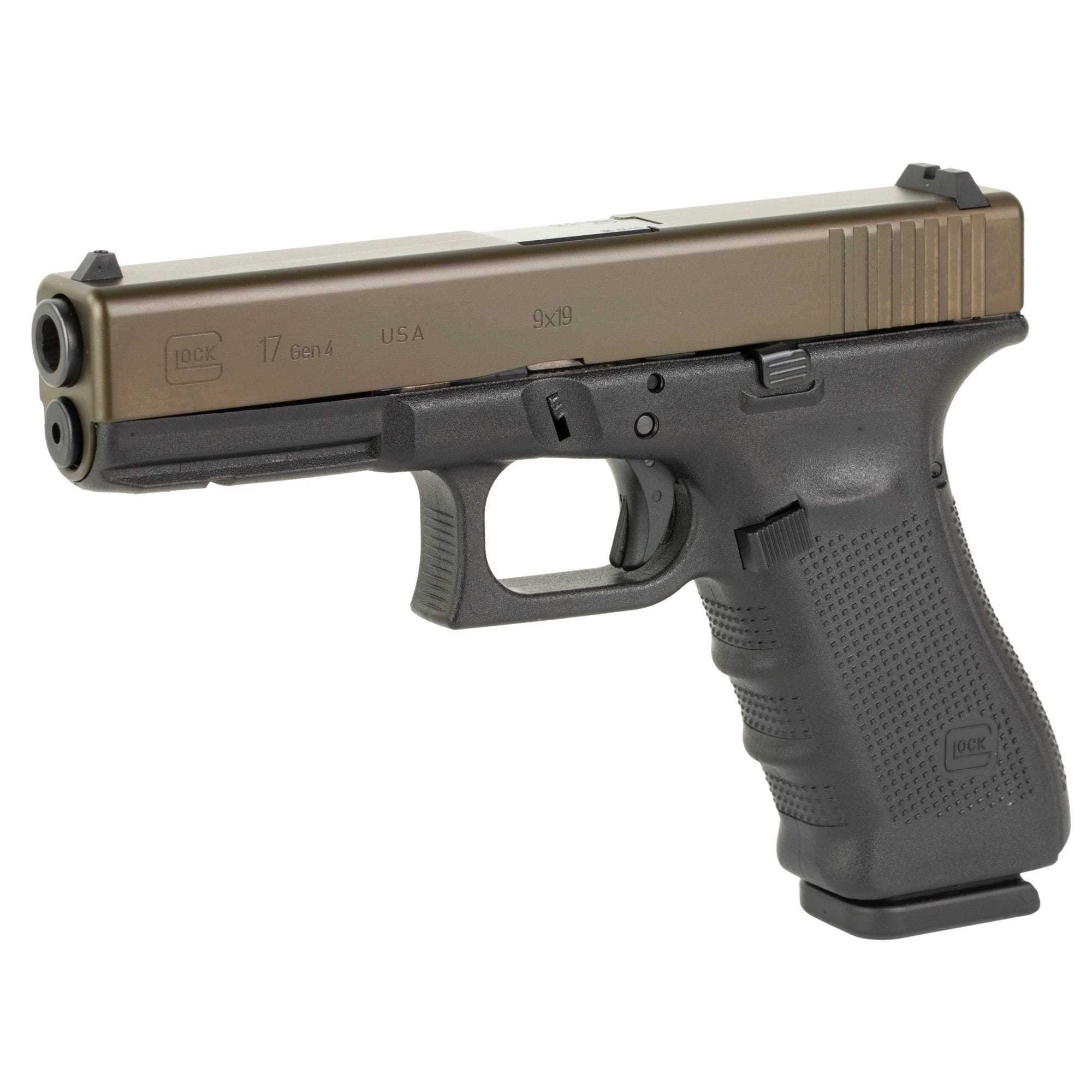 Glock 17 Gen4 Black / Bronze 9mm 4.49" Barrel 17-Rounds 3 Mags - Image 3