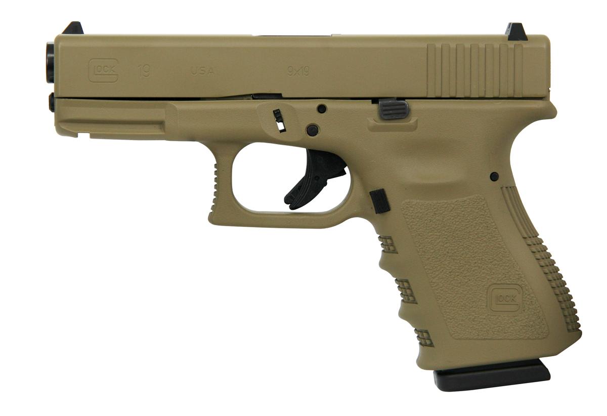 Glock 19 Gen 3 Flat Dark Earth 9mm 4.02" Barrel 15-Rounds - Image 2