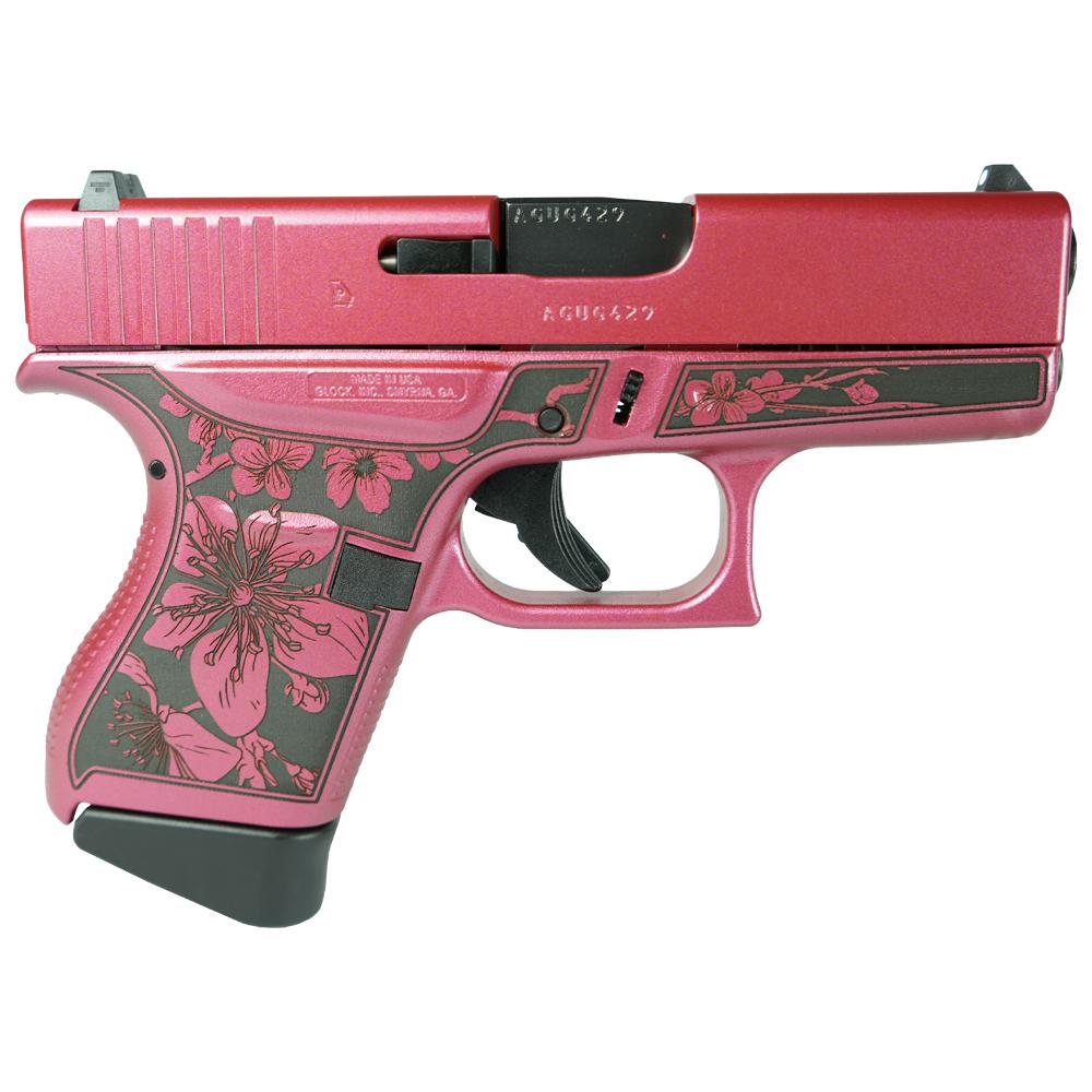 Glock 43 "Cherry Blossom Medusa Pink" 9mm 3.4" Barrel 6-Rounds - Image 2