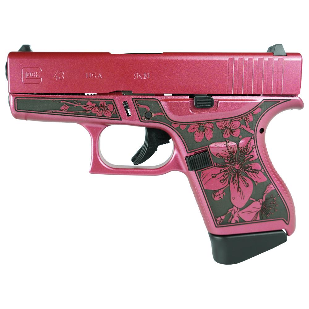 Glock 43 "Cherry Blossom Medusa Pink" 9mm 3.4" Barrel 6-Rounds - Image 3