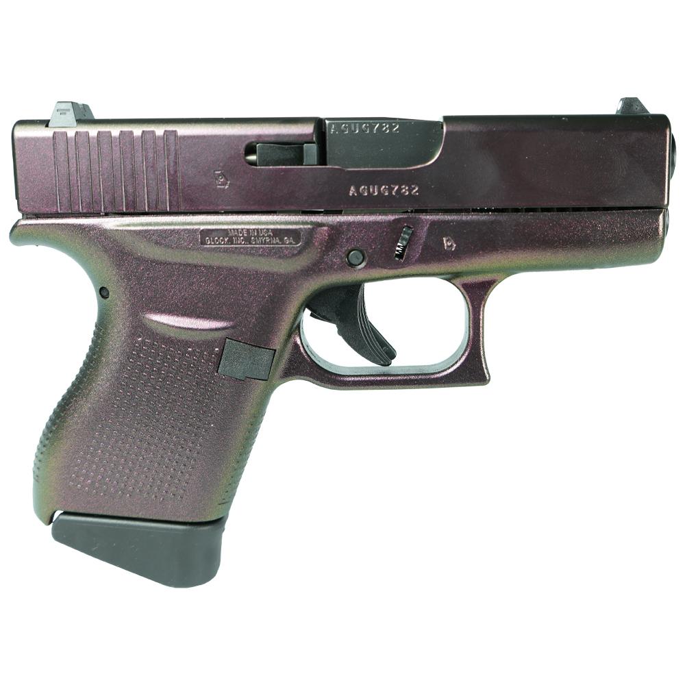 Glock 43 Custom "Shimmering Razorback" 9mm 3.4" Barrel 6-Rounds - Image 2