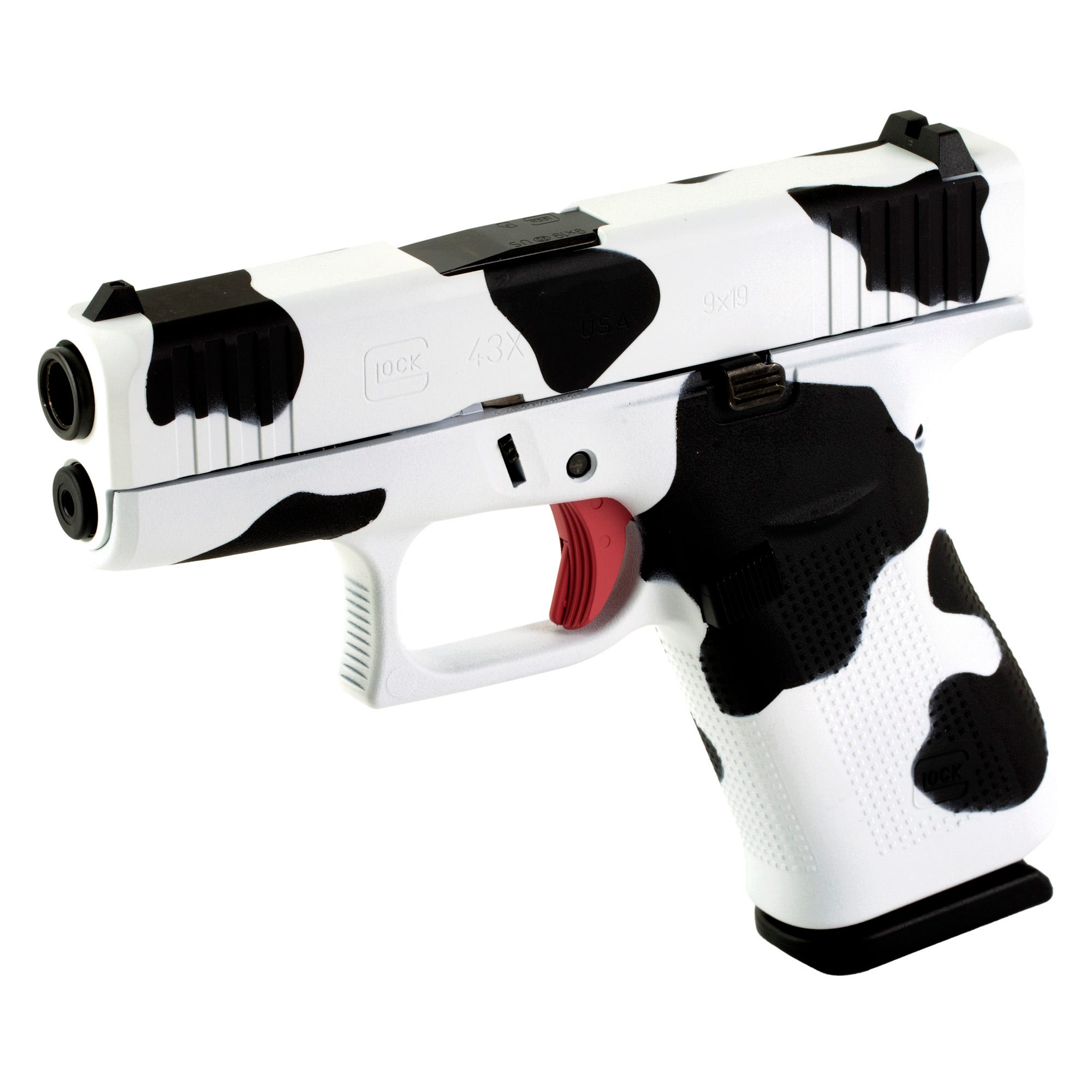 Glock 43X Cow Print 9mm 3.4" Barrel 10-Rounds - Image 3