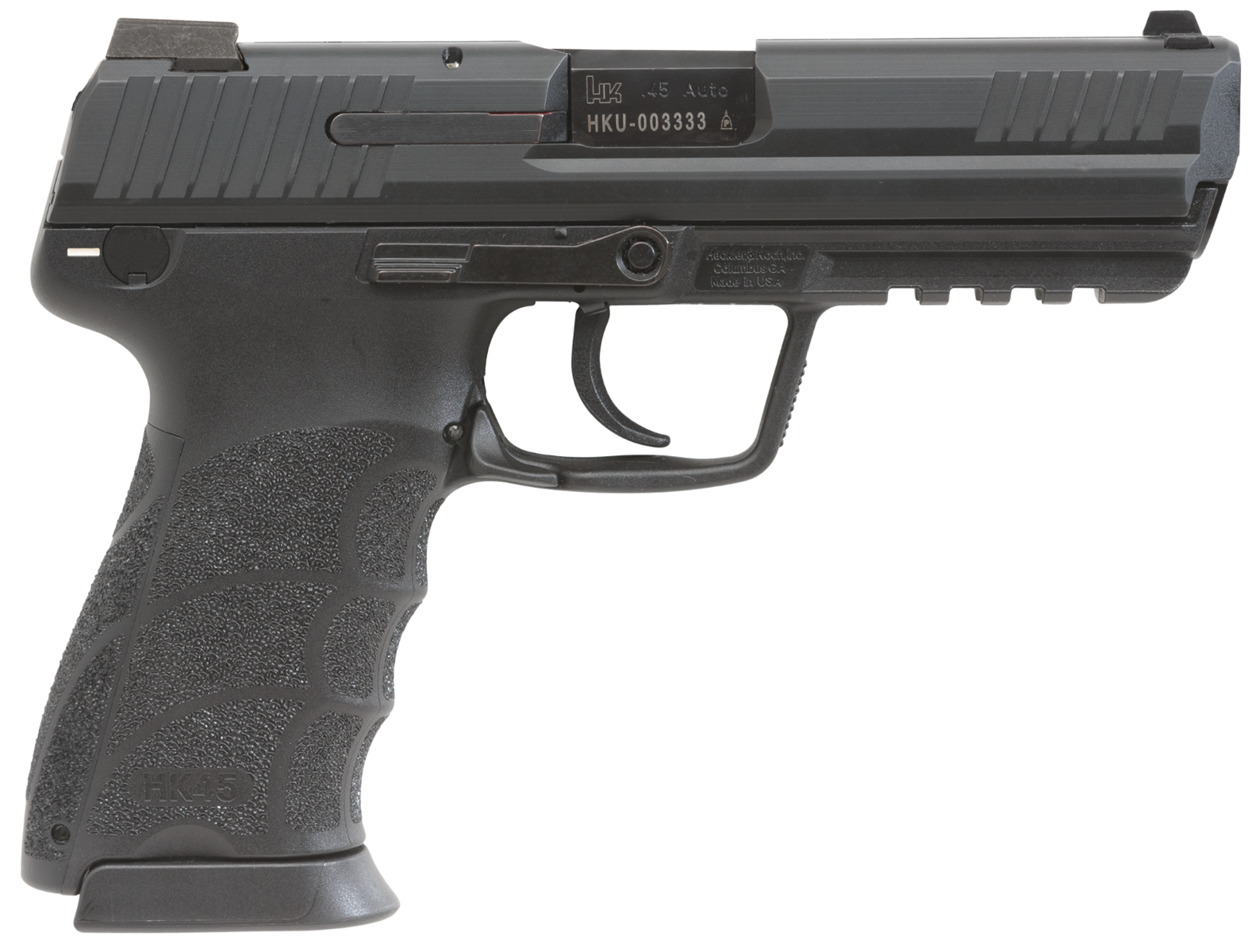 Heckler and Koch HK45 V7 LEM .45 ACP 4.46" Barrel 10-Rounds with 3 Magazines