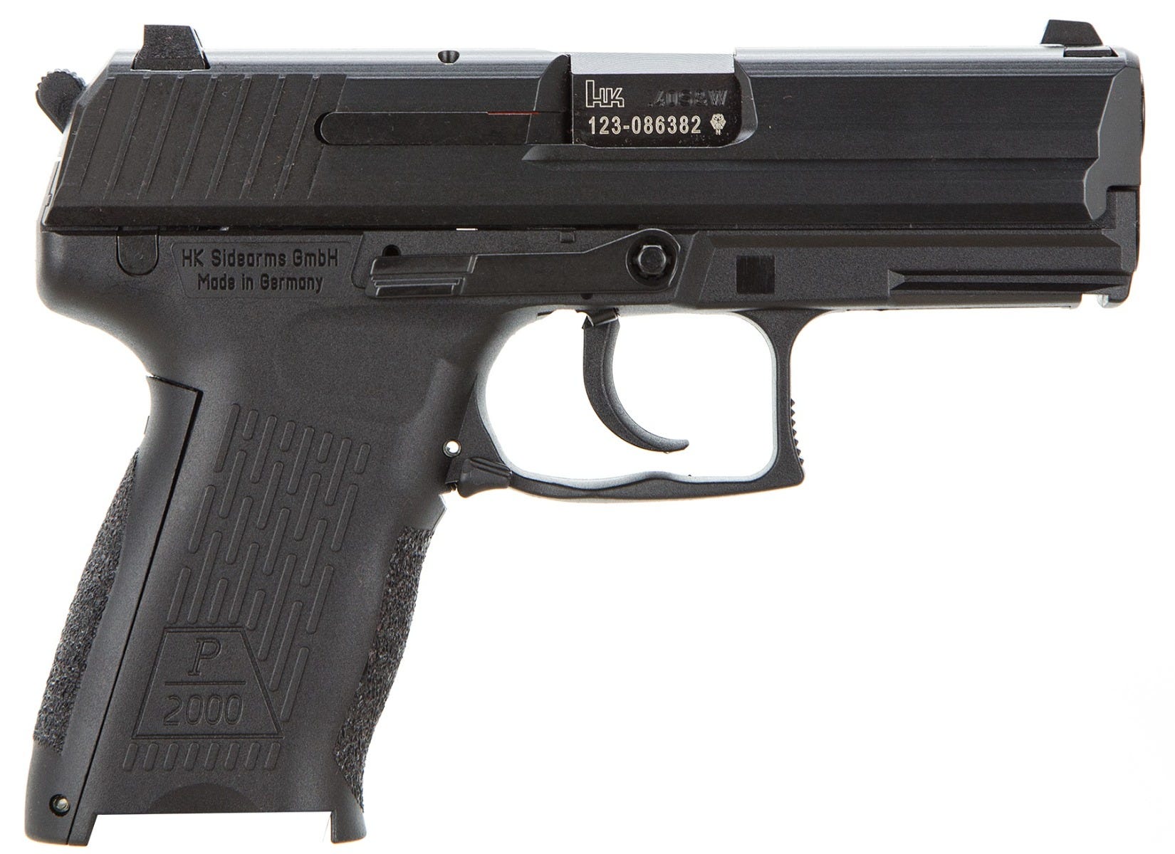 Heckler and Koch P2000 V3 .40 SW 3.66" Barrel 12-Rounds 3-Dot Sights