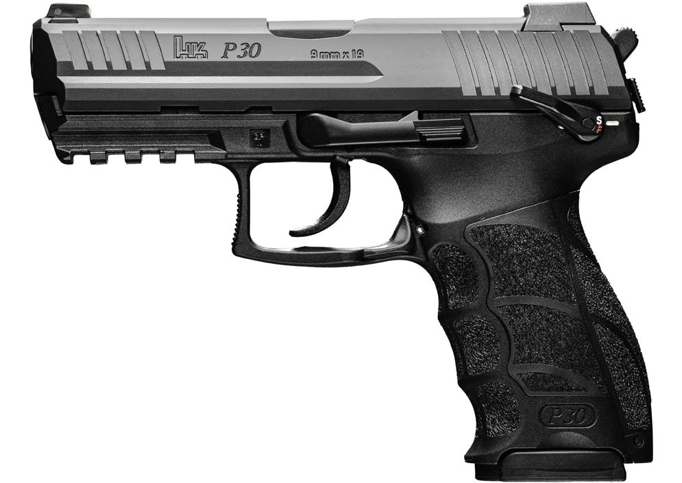 Heckler and Koch P30 V3 9mm 3.85" Barrel 17-Rounds Interchangeable Backstraps - Image 2
