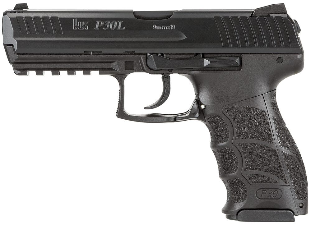 Heckler and Koch P30L V1 LEM 9mm 4.45" Barrel 10-Rounds Fixed Sights - Image 2