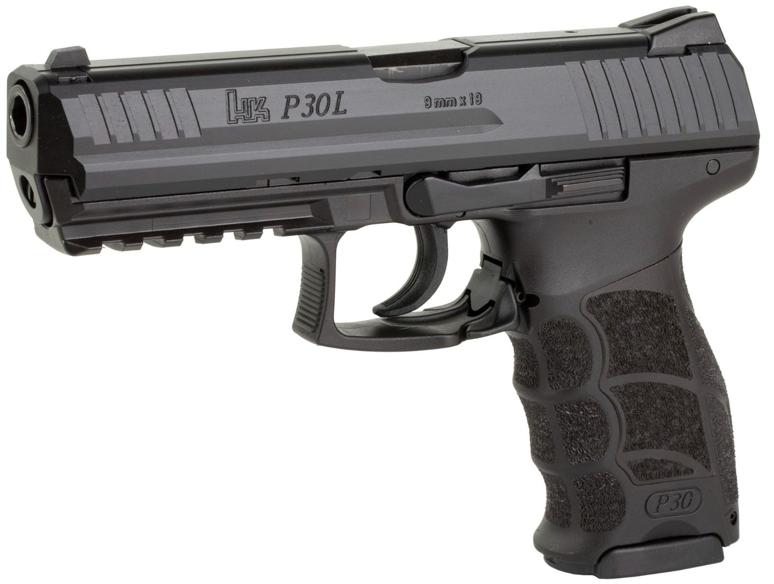 Heckler and Koch P30L V1 LEM 9mm 4.45" Barrel 10-Rounds Fixed Sights - Image 3