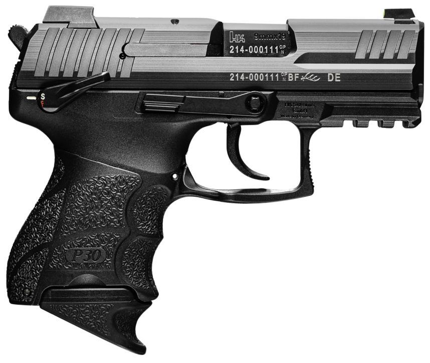 Heckler and Koch P30SK 9mm 3.27" Barrel 15-Rounds Fixed Sights