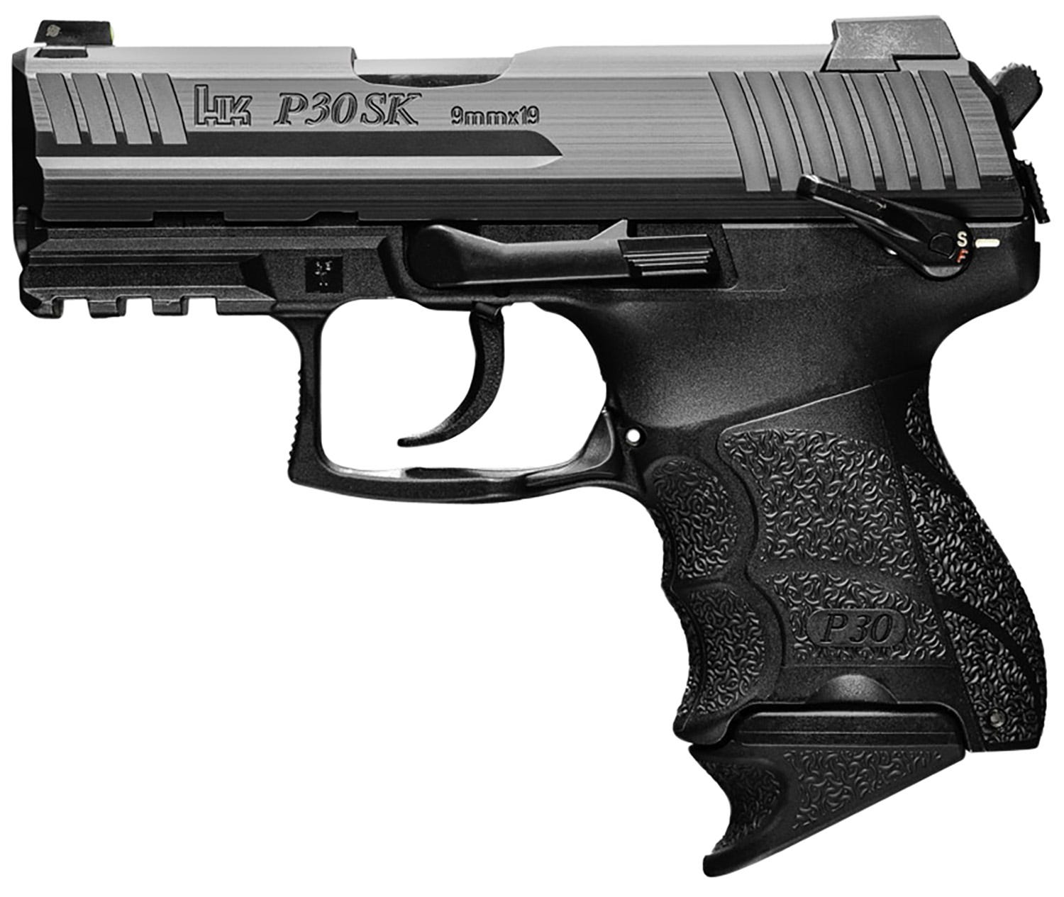 Heckler and Koch P30SK 9mm 3.27" Barrel 15-Rounds Fixed Sights - Image 2