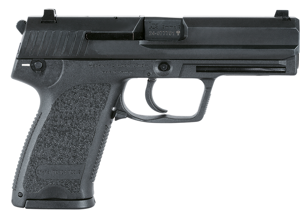 Heckler and Koch USP Compact V1 9mm 3.58" Barrel 10-Rounds Night Sights