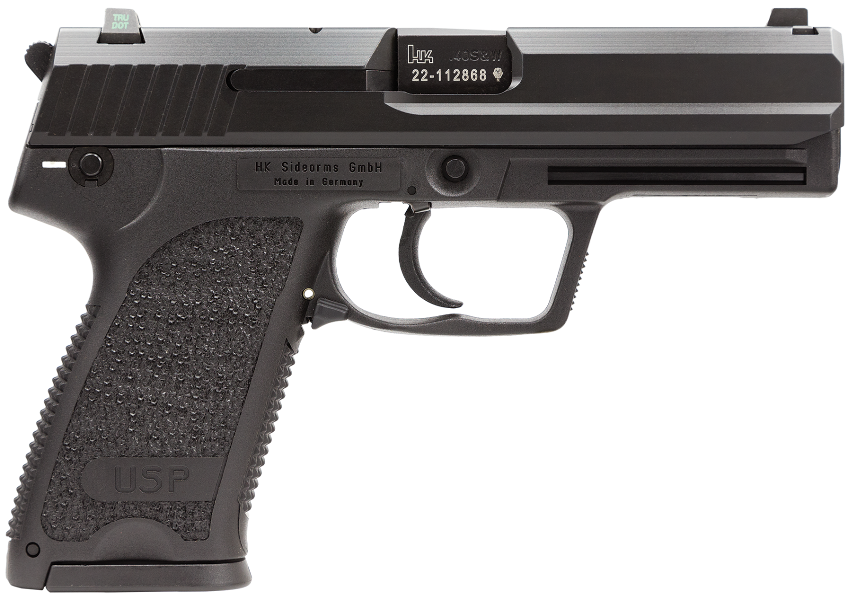 Heckler and Koch USP Compact V1 .40 SW 3.58" Barrel 12-Rounds Night Sights