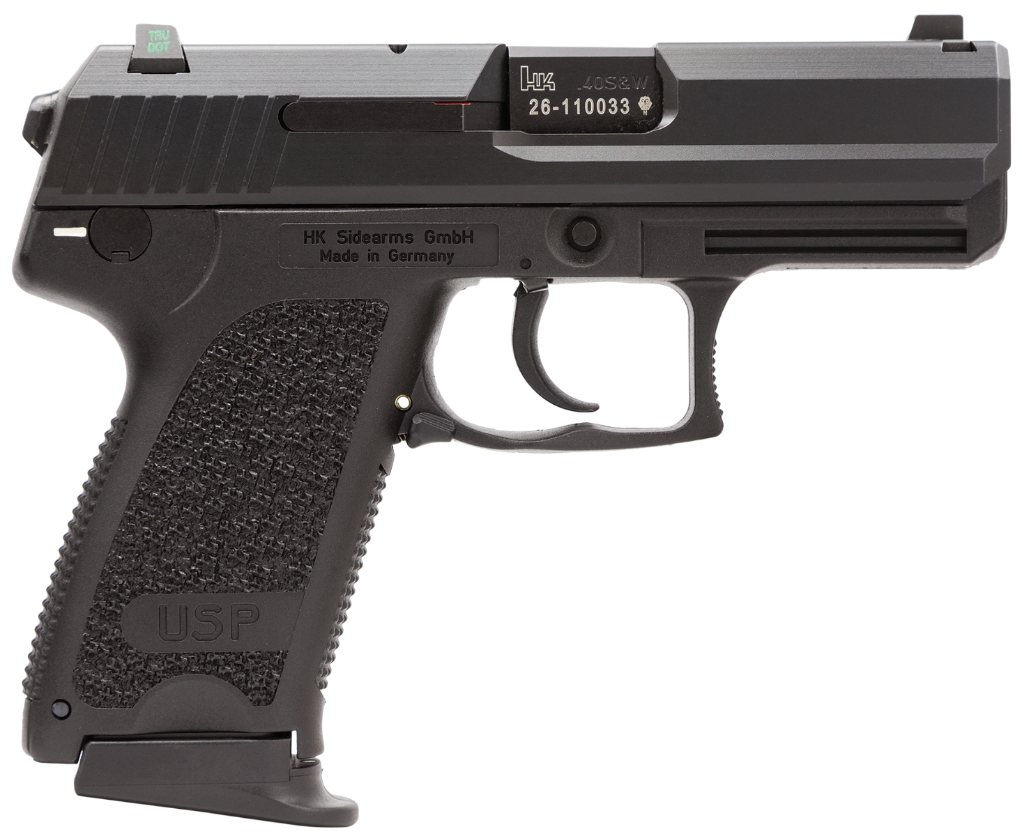 Heckler and Koch USP40 Compact V7 LEM .40 SW 3.58" Barrel 12-Rounds