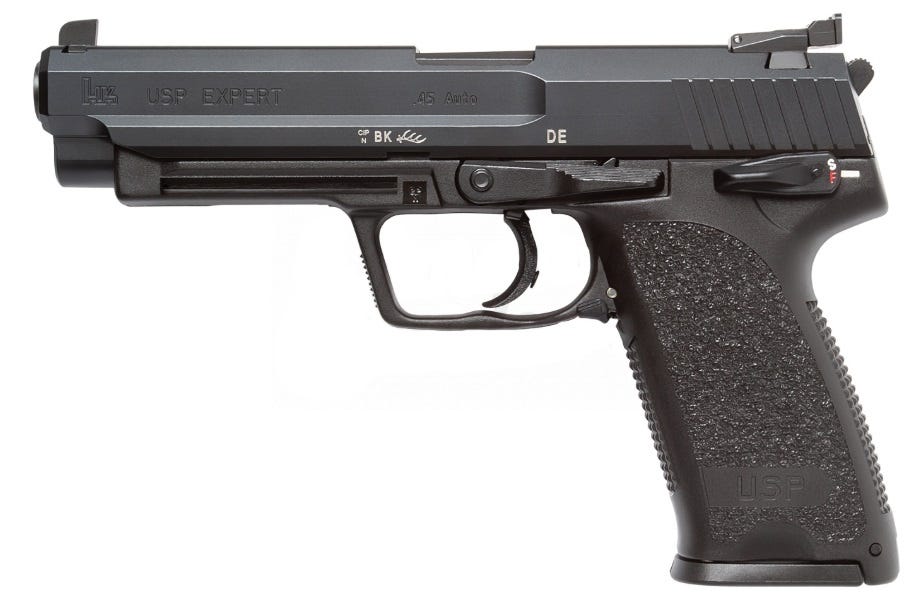 Heckler and Koch USP Expert .45 ACP 5.19" Barrel 10-Rounds - Image 2
